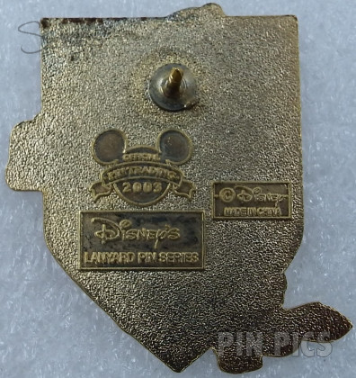 WDW - Djali - Pets of Stars - Cast Lanyard Series 2 2003 - 2004  pin collectible - Main Image 2