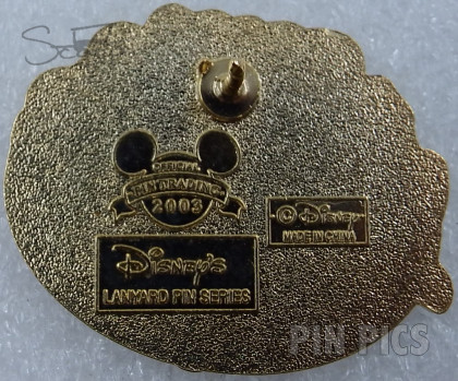 WDW - Baloo and Mowgli - Jungle Book - Cast Lanyard Series 2 2003 - 2004  pin collectible - Main Image 2