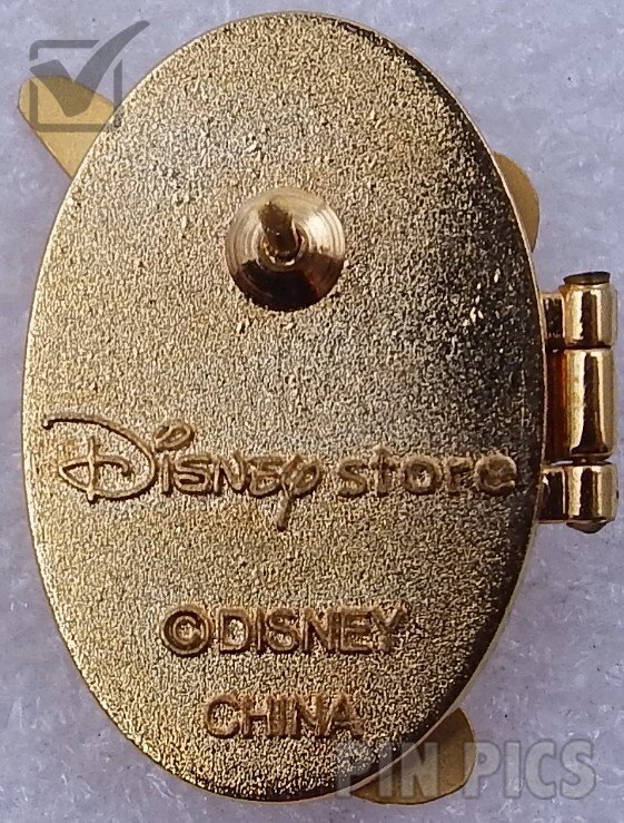 Japan - Mickey Locket- Cast Member Gold Statue - 10th Anniversary 2002 - JDS  pin collectible - Main Image 3