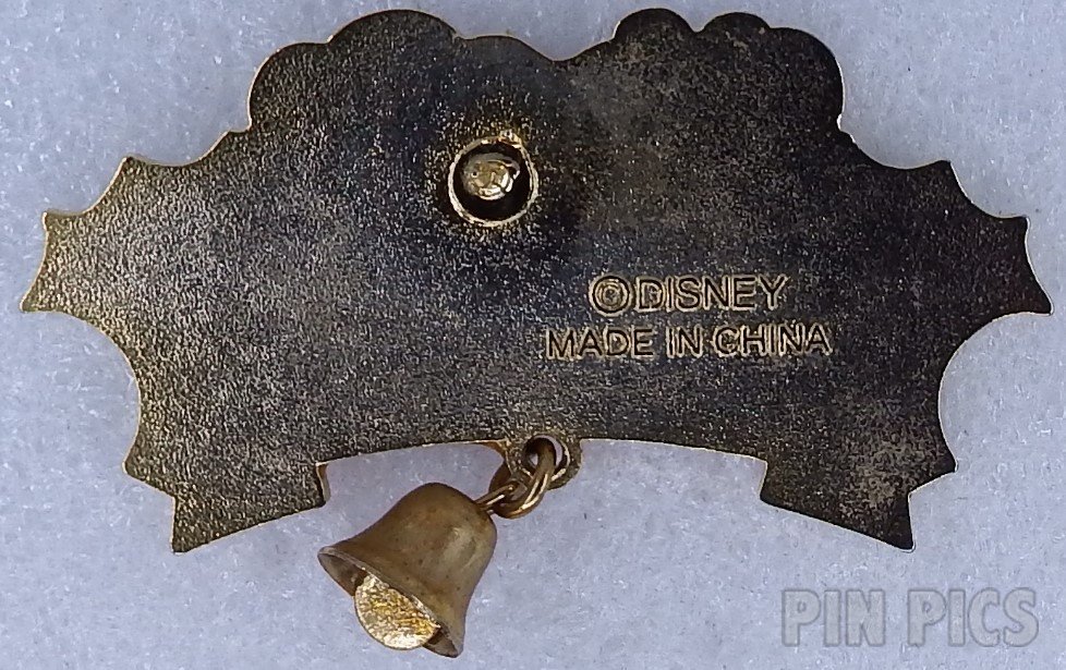 Japan - Mickey and Minnie - Christmas 2003 - Jingle Bell Dangle - Cast - JDS  pin collectible - Main Image 2