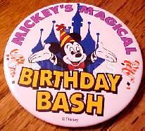 Mickey carrying snow skis