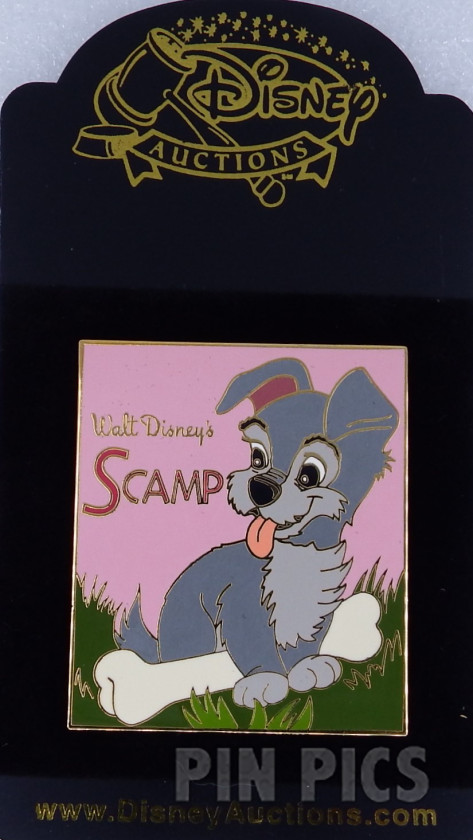 DA - Scamp Book Cover - Walt Disney’s Scamp  pin collectible - Main Image 3