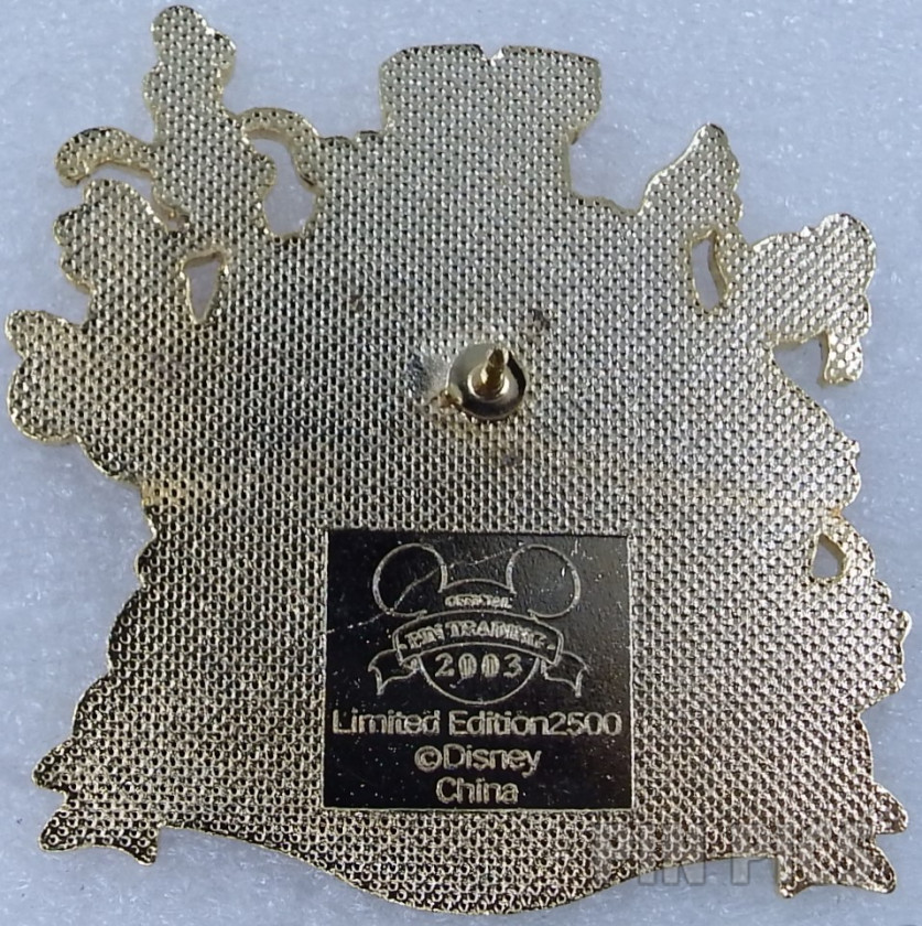 WDW - Mickey, Donald, Pluto, Goofy and Minnie - Mickeys 75th Birthday Cake  pin collectible - Main Image 2