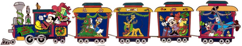 WDW - Mickey, Minnie, Pluto & Donald - Autumn Hay Ride 2003