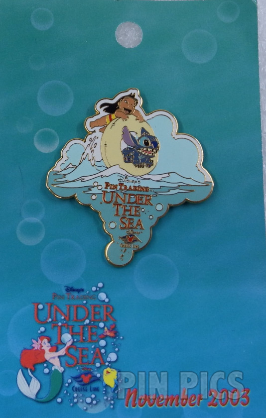 DCL - Lilo and Stitch - Pin Trading Under the Sea  pin collectible - Main Image 3