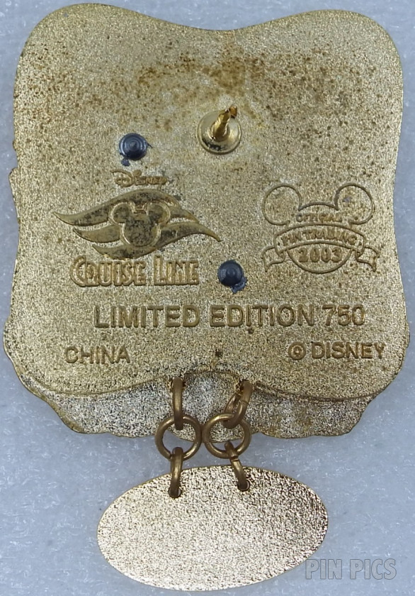 DCL - King Triton - Artist Choice - November 2003  pin collectible - Main Image 2