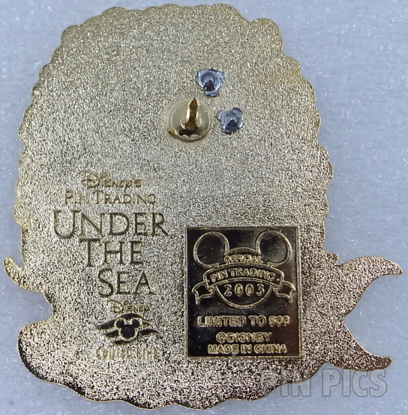 DCL - Mr. Codfish - Pin Trading Under the Sea  pin collectible - Main Image 2