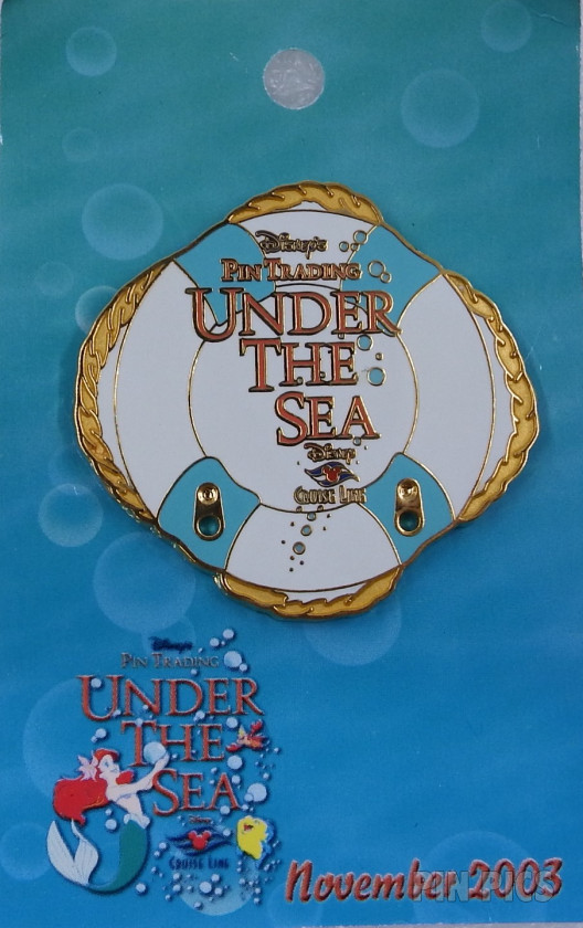 DCL- Build-a-Pin Base - Pin Trading Under the Sea  pin collectible - Main Image 3