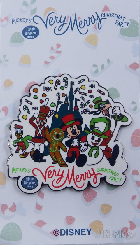 WDW - Mickey’s Very Merry Christmas Party 2003  pin collectible - Main Image 3
