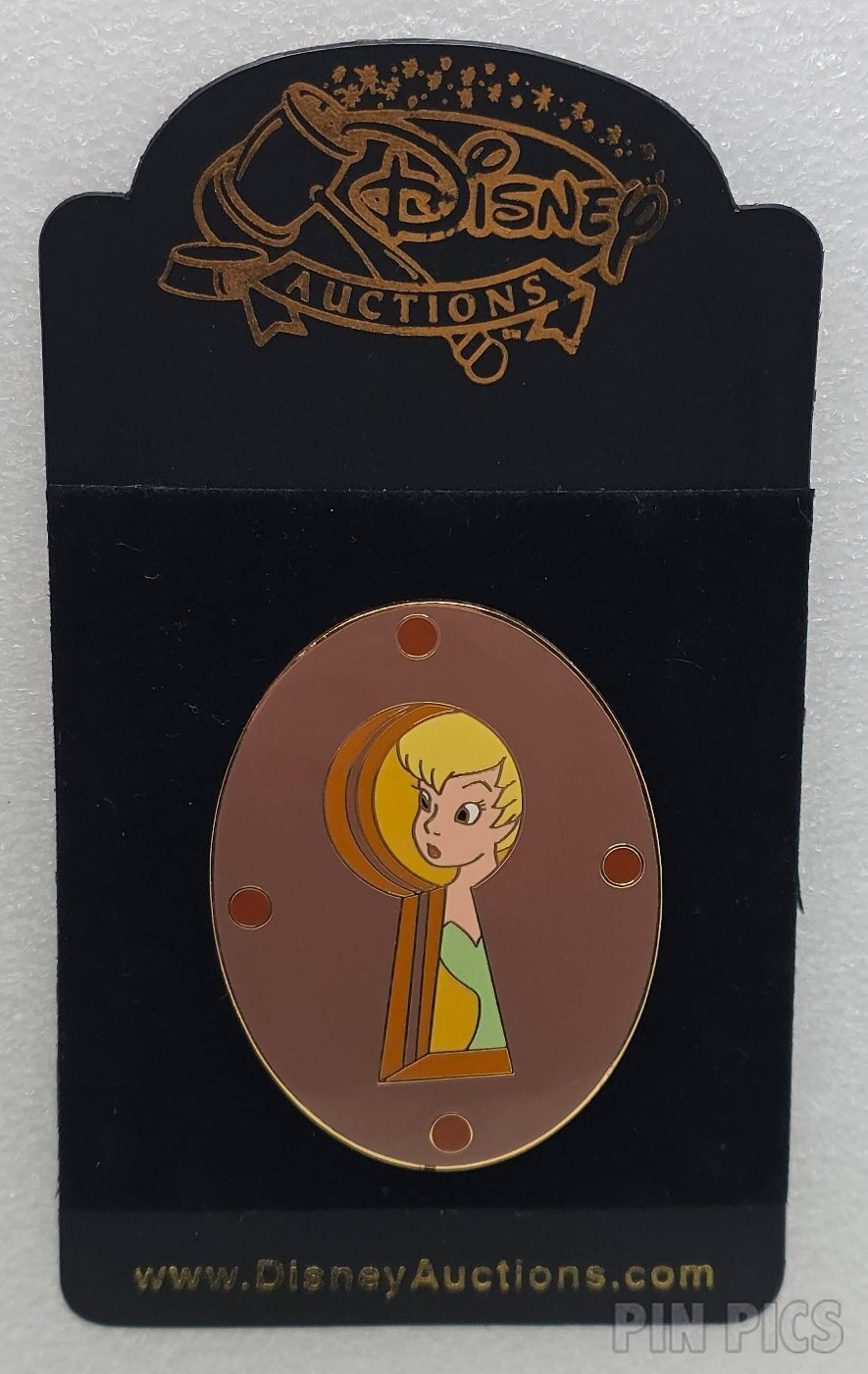 DA - Tinker Bell - Peering Through Keyhole  pin collectible - Main Image 3