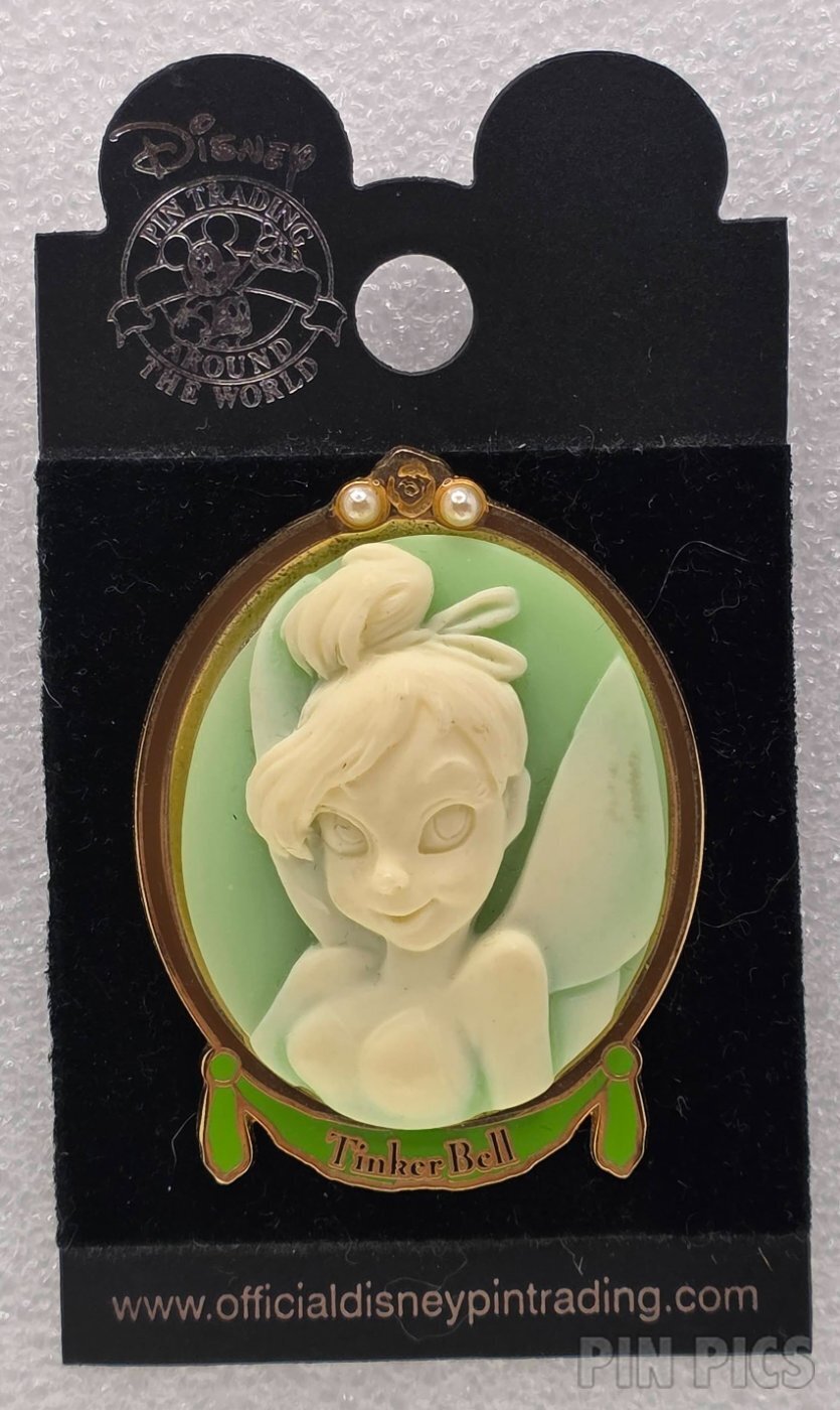 WDW - Tinker Bell - Peter Pan - Porcelain Cameo Series  pin collectible - Main Image 3