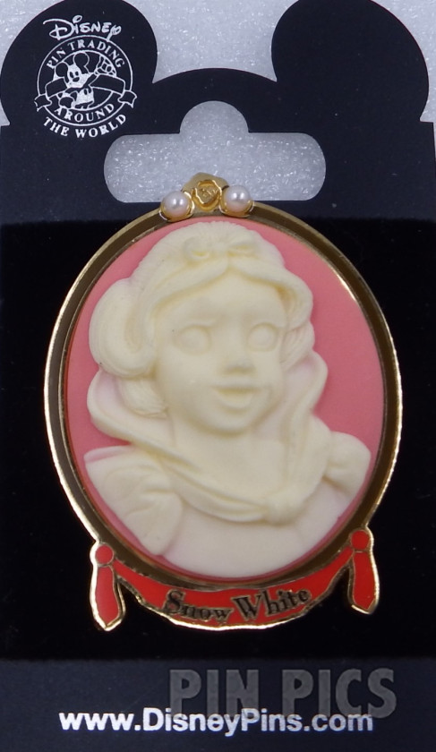 WDW - Snow White - Porcelain Cameo Series  pin collectible - Main Image 3