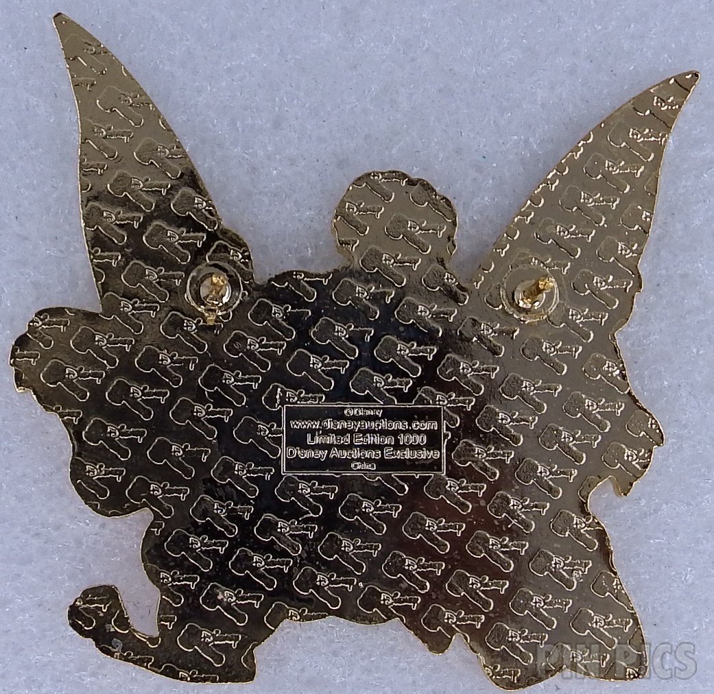 DA - Tinker Bell - Character Profile Series - Gold  pin collectible - Main Image 2