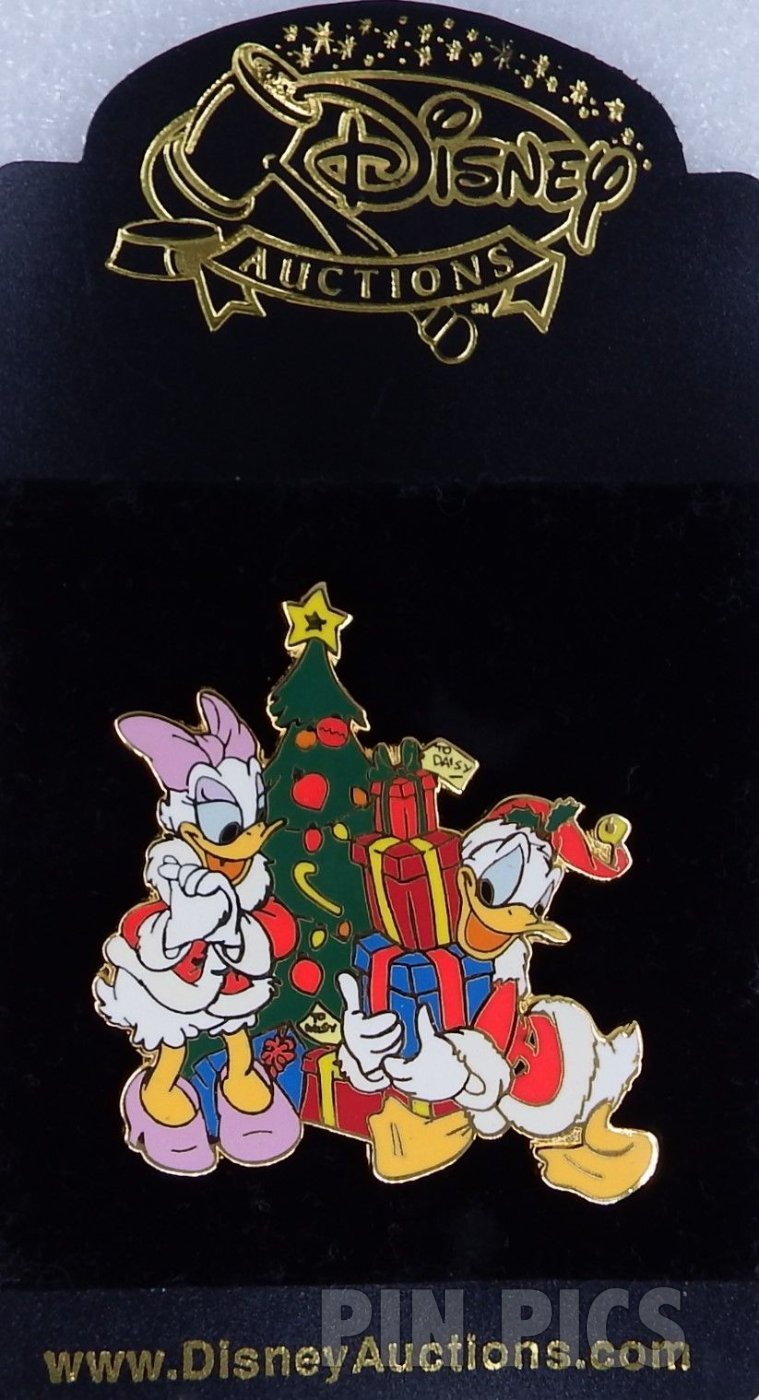 DA - Donald and Daisy - Christmas Tree - Presents  pin collectible - Main Image 3