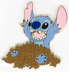 DA - Stitch Elvis - Hula - Lilo and Stitch - Black