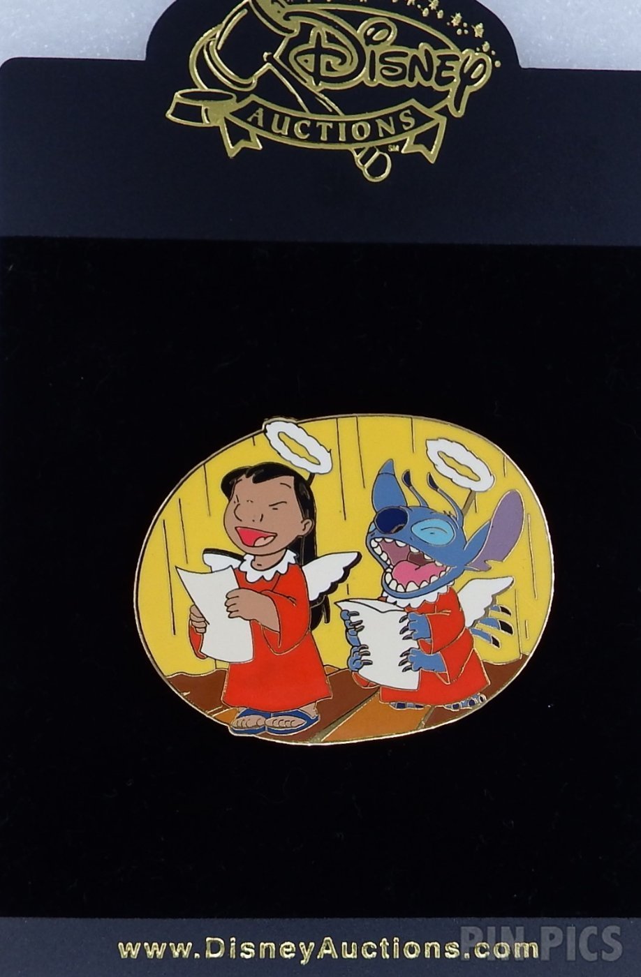 DA - Lilo and Stitch - Choir Singing - Christmas Holiday  pin collectible - Main Image 3