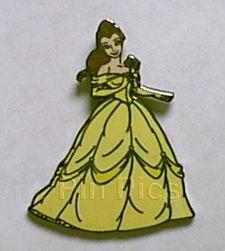 Shy Minnie Mouse - Blue dress, pink bow