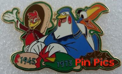 DLR - Mickey - Cast Member Award - Sweeping Custodial Mickey -Gold and Black - Gold Broom