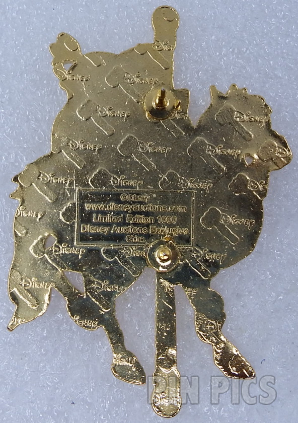 DA - Cruella - Carousel Horse - 101 Dalmatians  pin collectible - Main Image 2
