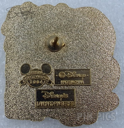 WDW - Bagheera and Mowgli - Jungle Book - Cast Lanyard Series 2 2003 - 2004  pin collectible - Main Image 2