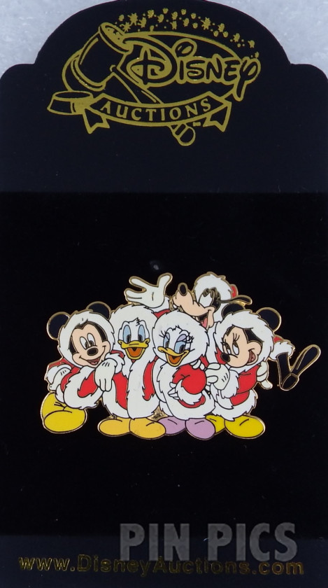 DA - FAB 5 - Santa Suits  pin collectible - Main Image 3