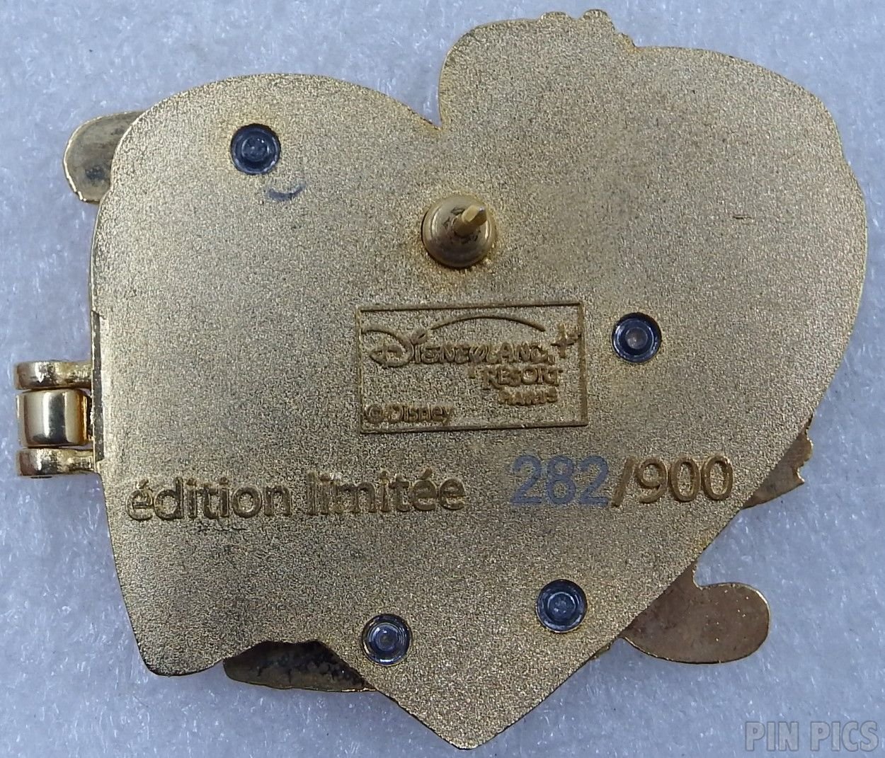 DLP - St. Valentine - Mickey and Minnie - Hinged  pin collectible - Main Image 3