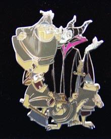 DLR - Stitch - Mele Kalikimaka - Christmas 2003 - Hinged