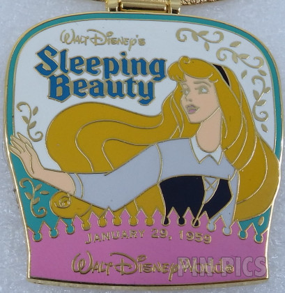 WDW - Aurora & Briar Rose - Sleeping Beauty - 45th Anniversary  pin collectible - Main Image 2