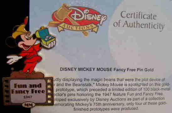 AP/PP WDW - Mickey Mouse - Grad Nite 2002 - Artist Proof