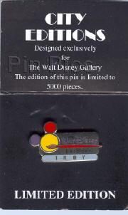 The Walt Disney Gallery - Troy, Michigan - City Editions Series  pin collectible - Main Image 3