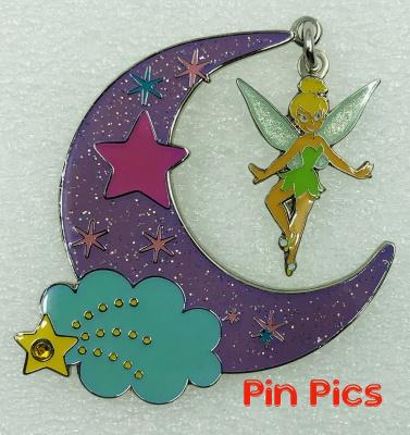 Japan - Tinker Bell - White Glitter - Silhouette - JDS