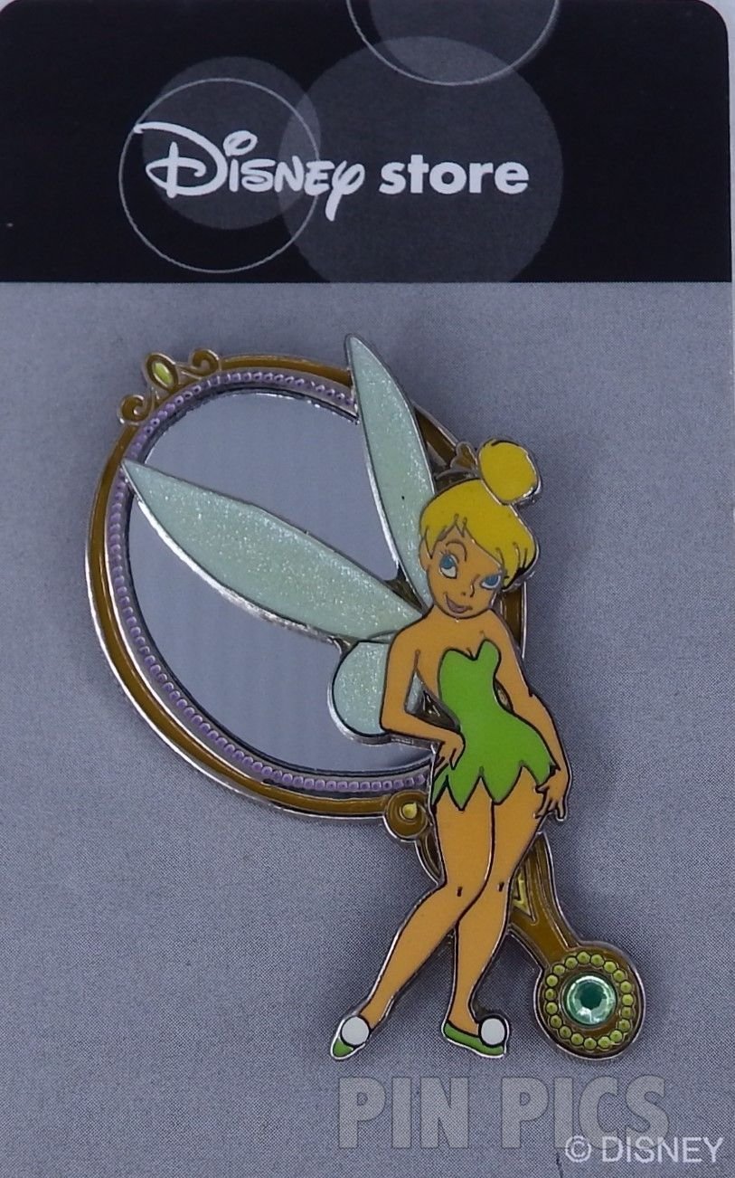 Japan - Tinker Bell - Hand Held Mirror - JDS  pin collectible - Main Image 3