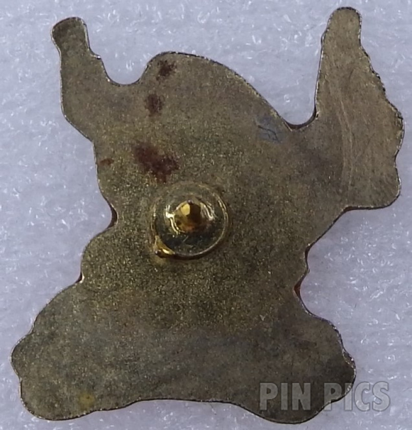 Vintage Two Gun Mickey Cowboy  pin collectible - Main Image 2