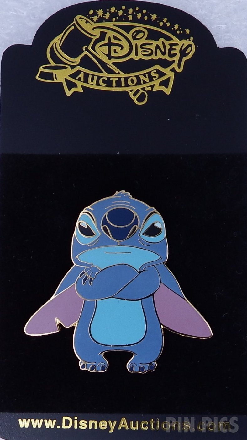 DA - Stitch Angry - Arms Crossed  pin collectible - Main Image 3