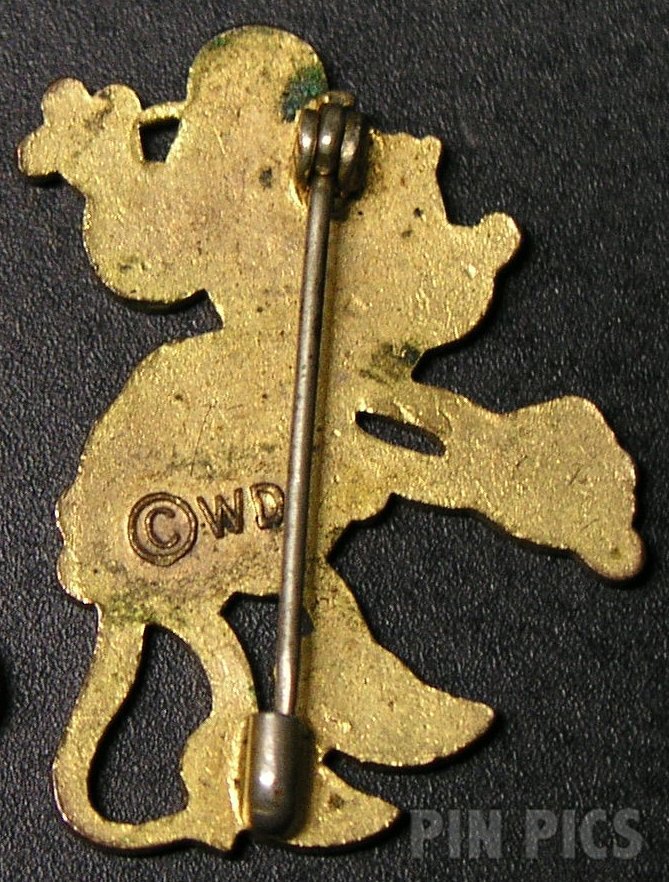 Brier Mfg. Co. - Minnie - 1930s Brooch  pin collectible - Main Image 2