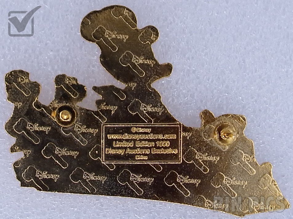 DA - Donald, Chip, Dale - Train  pin collectible - Main Image 2