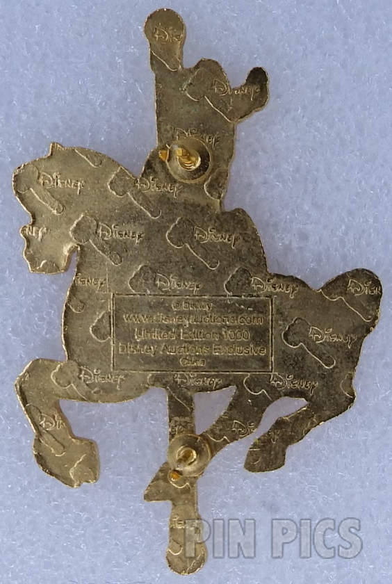 DA - Pluto - Carousel Horse  pin collectible - Main Image 2