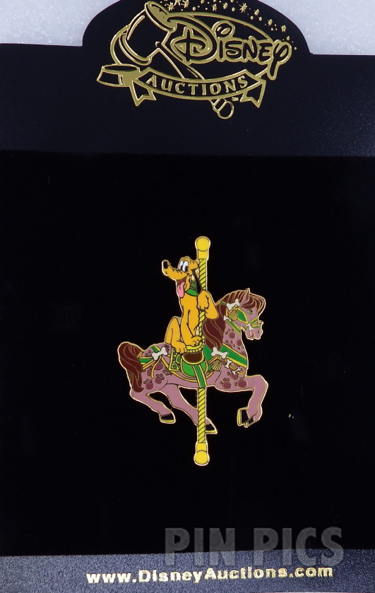 DA - Pluto - Carousel Horse  pin collectible - Main Image 3