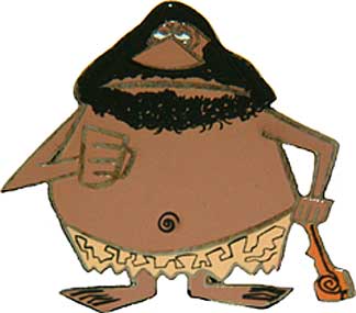 Ariel Holding Sea Flower Gold Brooch-Style Pin