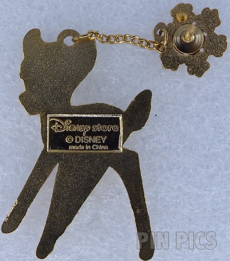 Japan - Bambi - White and Gold - Winter Magic - JDS  pin collectible - Main Image 2