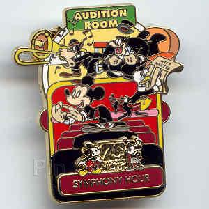 Disney Catalog - Figaro Behind Pumpkin for Trick or Treat Halloween