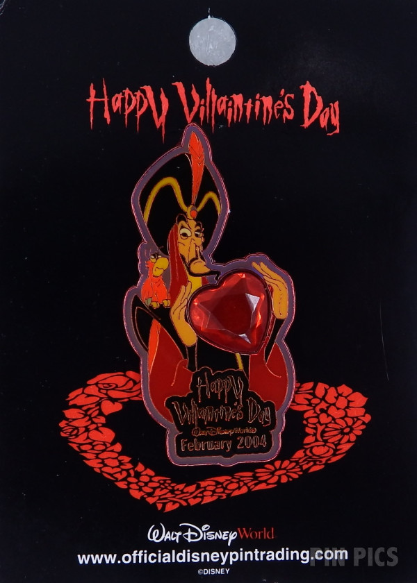 WDW - Jafar - Happy Villaintines Day 2004  pin collectible - Main Image 3