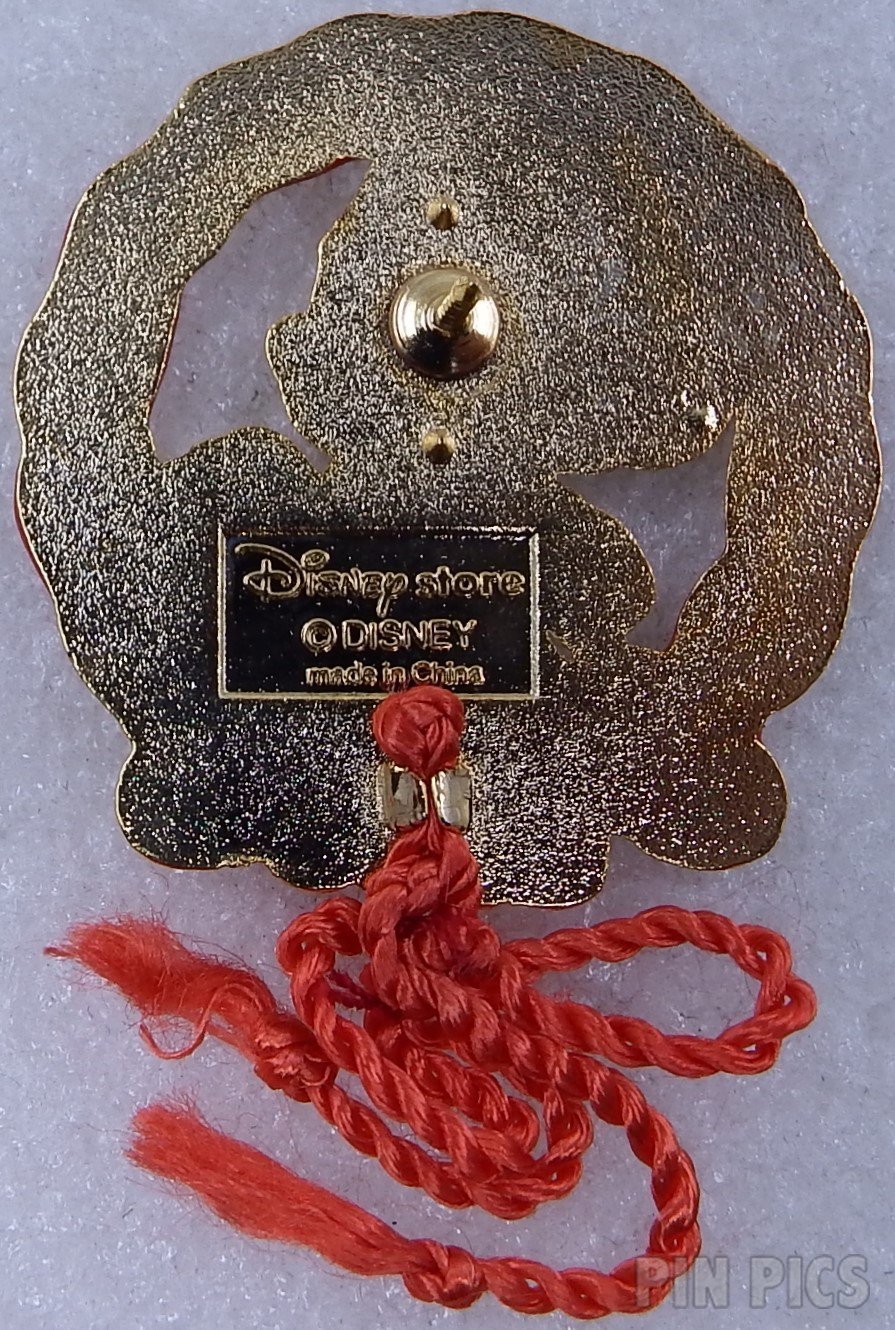 Japan - Minnie Mouse - Wreath - New Year 2004 - JDS  pin collectible - Main Image 2