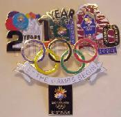 WDW - Donald & Daisy - Miss Daisy - Mickeys Toontown of Pin Trading Event - Framed Set