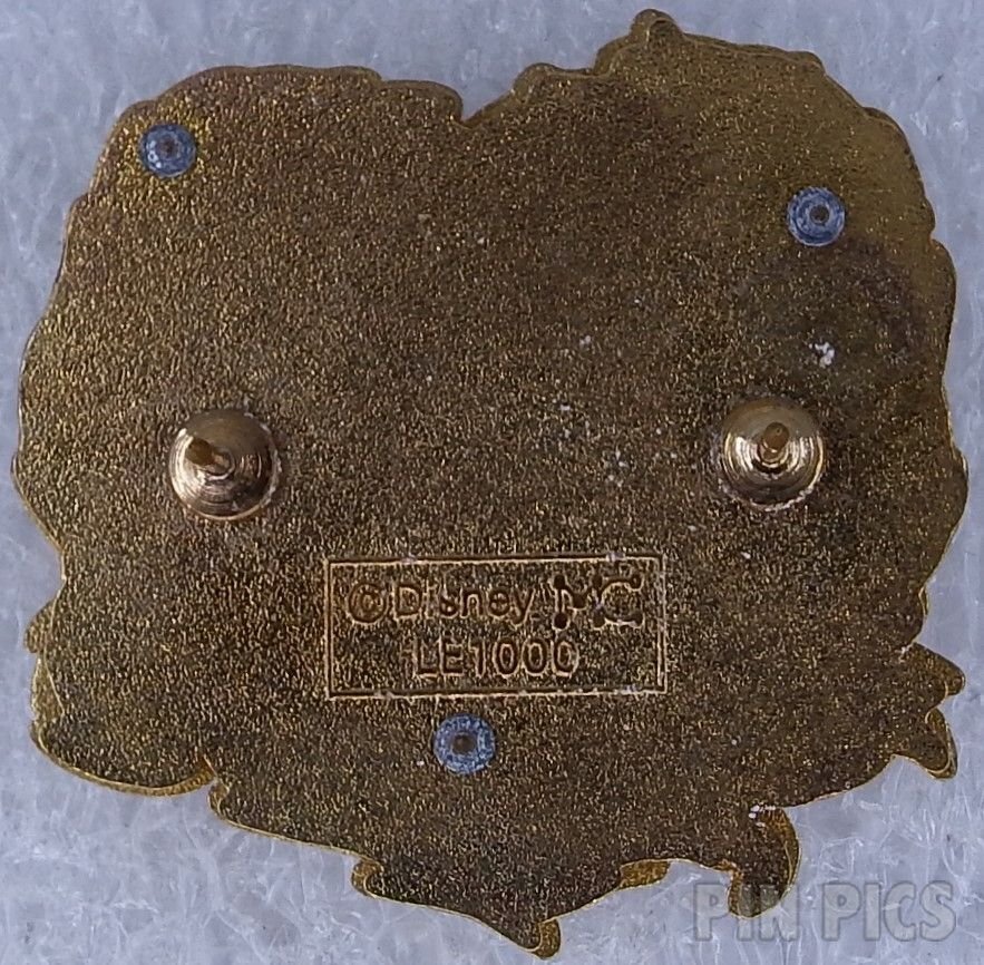 Japan - Ariel and Eric - Little Mermaid - Valentines Day 2004 - Glow in the Dark  pin collectible - Main Image 2