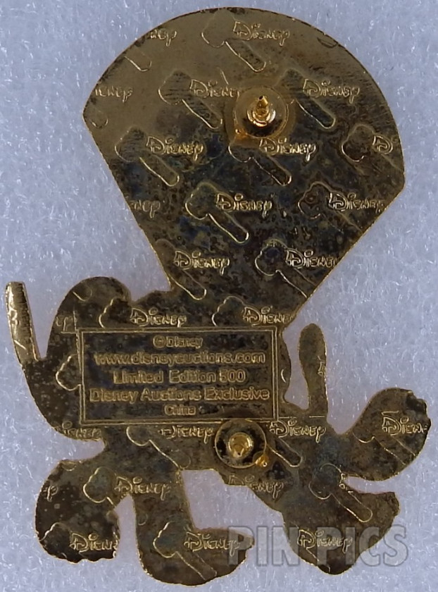 DA - Pluto - Parachute  pin collectible - Main Image 2