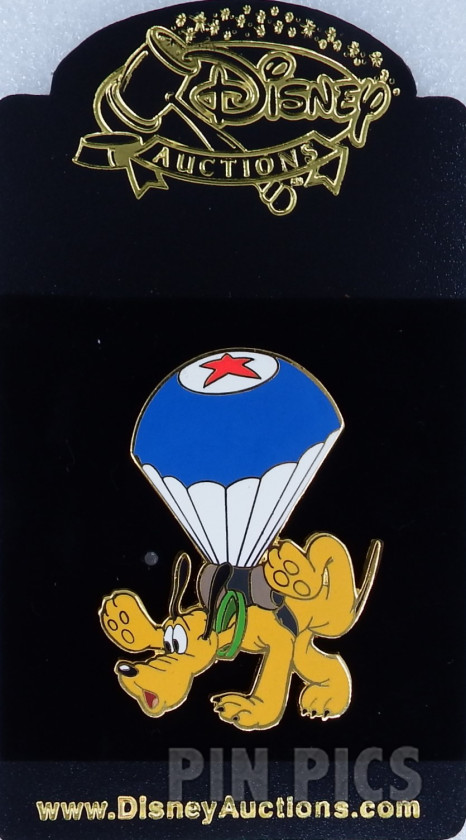 DA - Pluto - Parachute  pin collectible - Main Image 3