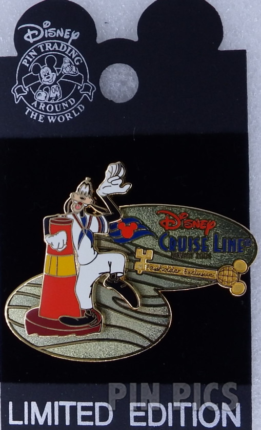 DCL - Goofy and Buoy - Passholder Exclusive  pin collectible - Main Image 3