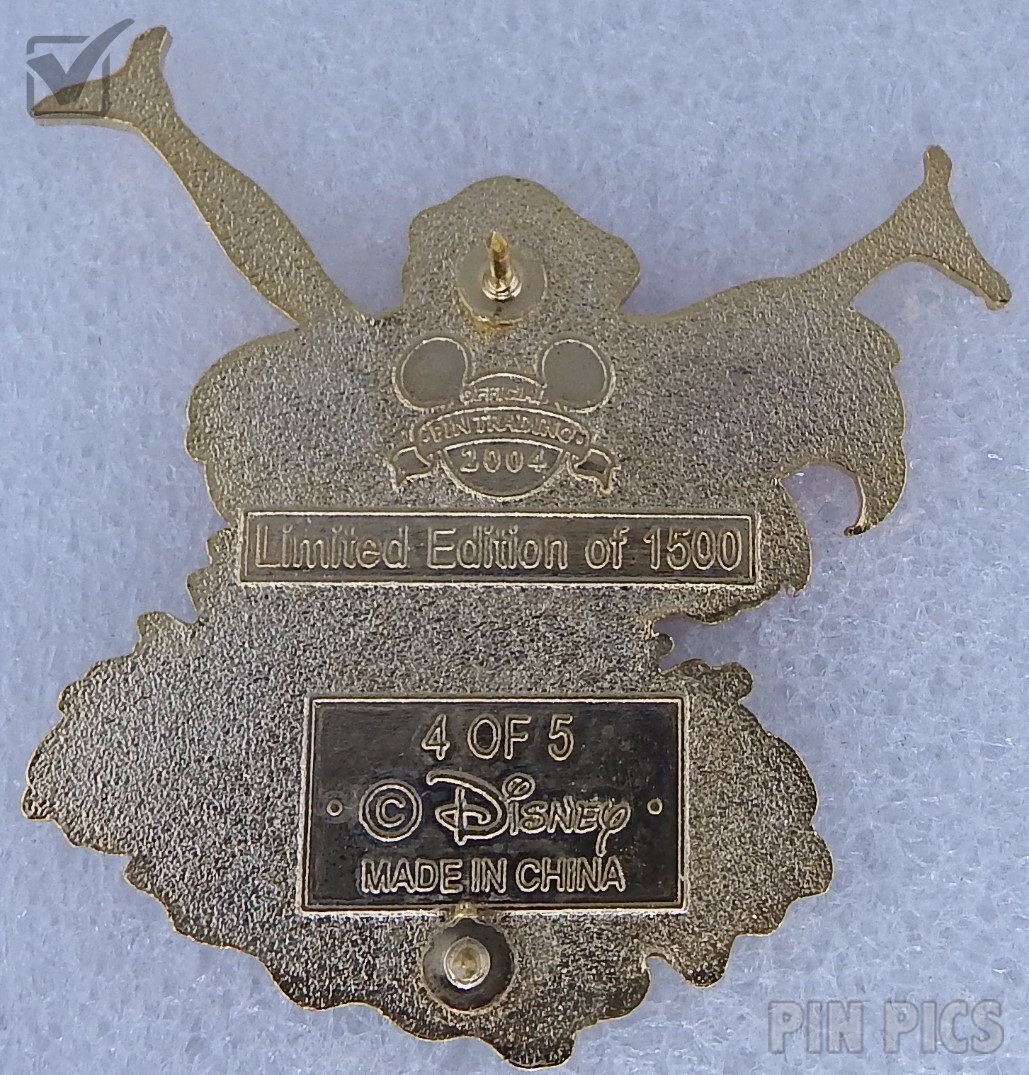 Ariel Jumping Out of Water - Little Mermaid Wooden Boxed Set  pin collectible - Main Image 2