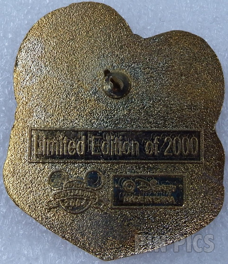 WDW - Mickey Chocolates - Happy Valentines Day 2004  pin collectible - Main Image 2